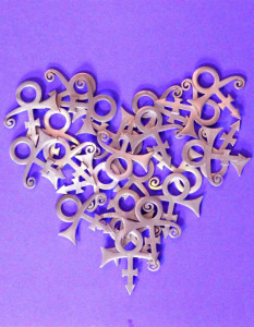 Image result for prince 1999 love symbol