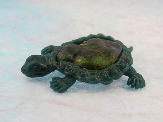 Fire Agate Turtle Pendant