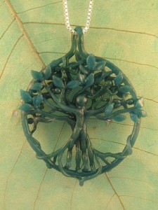 Circle of Life Tree Pendant - Male