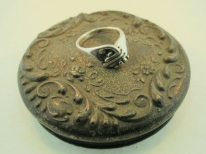 Clasping Hand Ring