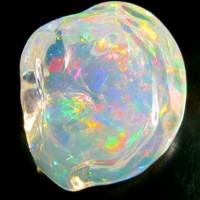 Crystal Ice - 21.5 ct Mexican Fire Opal