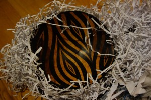 Zebra Design Bowl