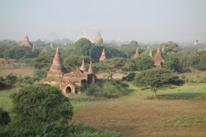 Temple Panorama - Bagan Myanmar