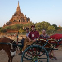 Horse Cart in Bagan Myanmar