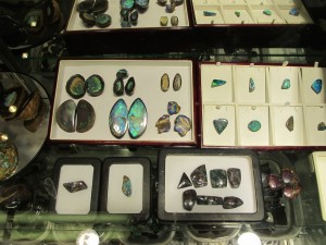 Boulder and Korite Opals - Tucson Gem and Mineral Show