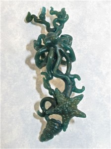 Octopus and Starfish Ear Cuff - Poseidon's Gift