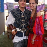 What a swashbuckling couple!