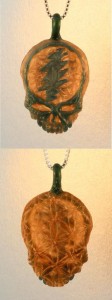 Lighting Skull wax pendant designed by John B.