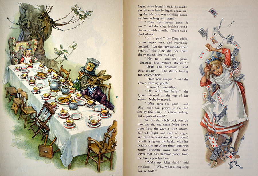 alice in wonderland storybook excerpt - photo by marty magic - book by lewis carrol
