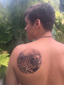 Grandson John - Wave Crest Tattoo