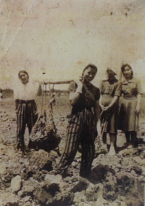 Art's mother Wako during the war, Okinawa