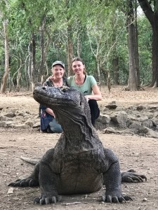 2017, Komodo Island - Marty and Alisha