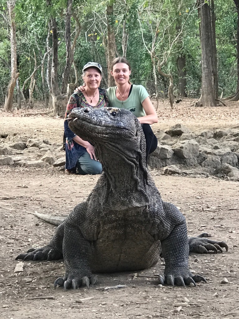 Marty and Alisha - Komodo Dragon