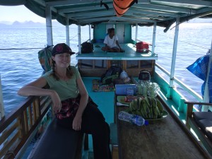 Our private boat to the Komodo Islands