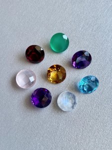 Selection of 10mm gemstones