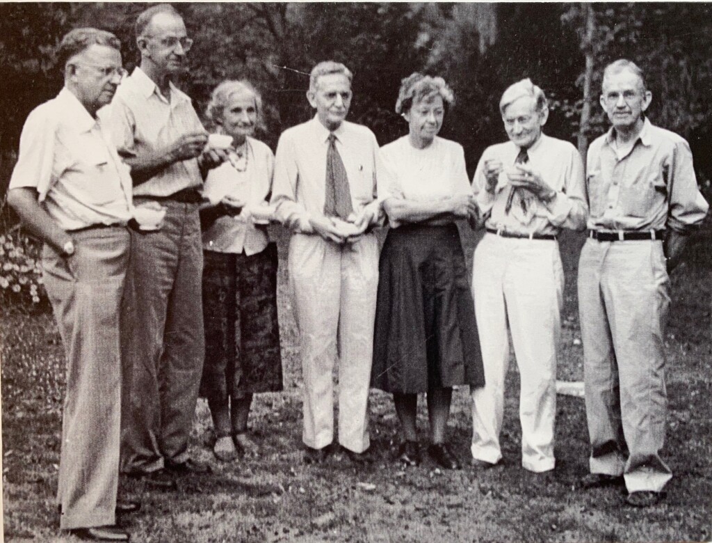The Crowell-Eakins Family on their Avondale Farm – Photo taken by Thomas Eakins