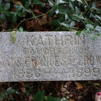 Kathrin Crowell - Grave Marker