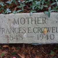 Francis Eakins Crowell Grave Marker