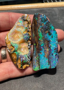 Two Australian Boulder Opals 2024